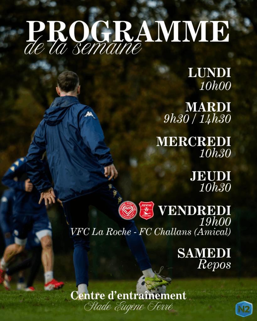 PROGRAMME DE LA SEMAINE (8)