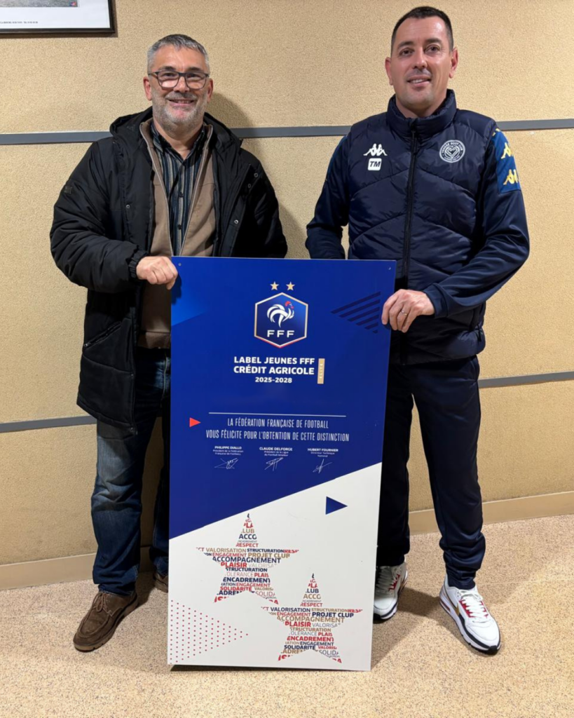 Le club obtient le label jeunes FFF