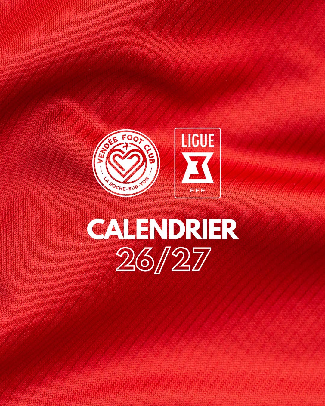 Calendrier 2026-2027