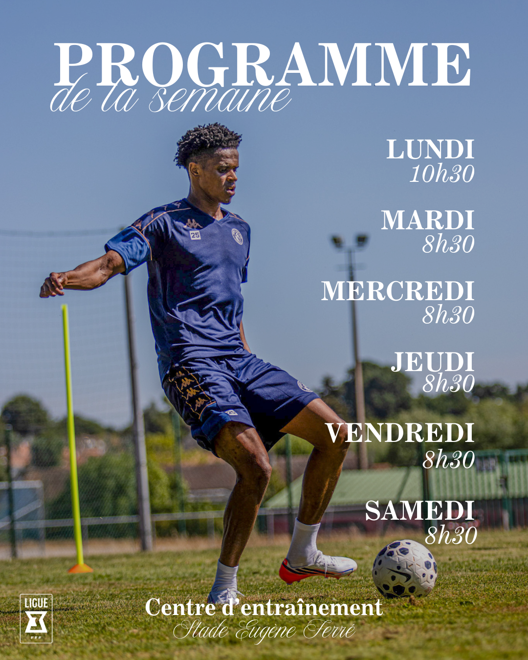 Programme de la semaine